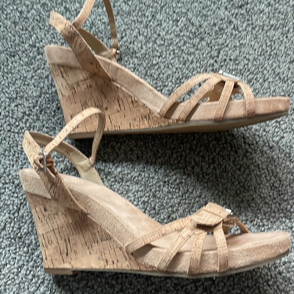 Aerosole Cork Sandals